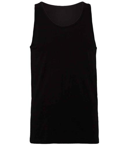 Canvas Unisex Jersey Tank - Black - L